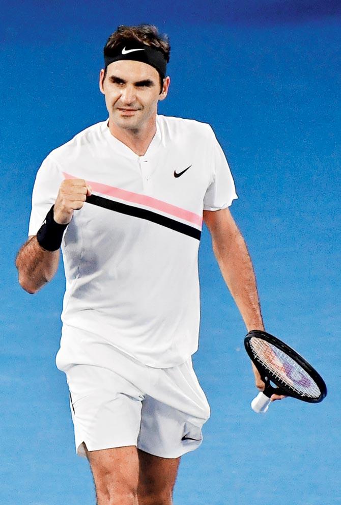 Swiss star Roger Federer