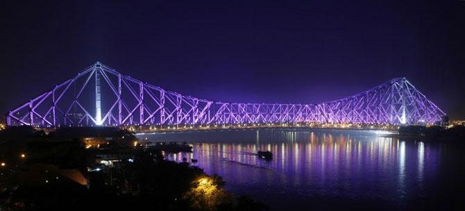 Howrah bridge in Kolkata