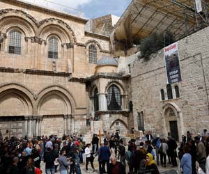Sacred Jerusalem church shut after dispute with Israeli authorities