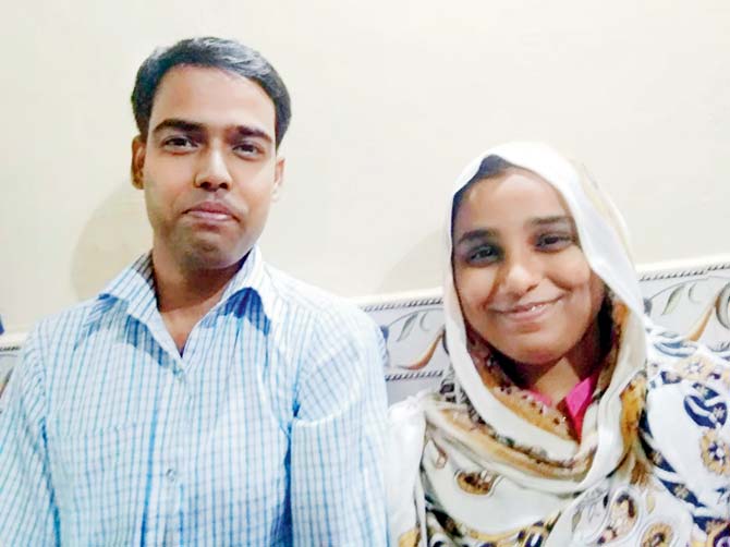 Iqbal and Reshma got married in the city in July, last year