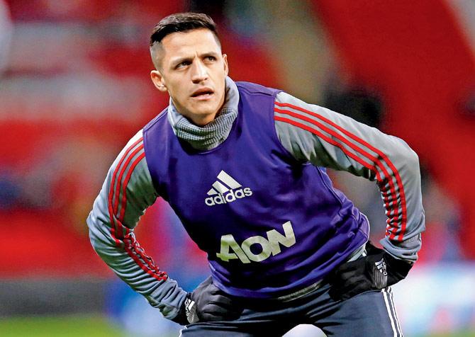 Alexis Sanchez will make his European debut for Manchester United against Sevilla in Spain tonight