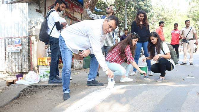 zebra crossings