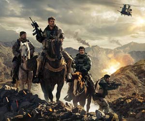 Chris Hemsworth and his squads costumes in '12 Strong' were never washed!