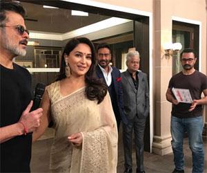 Aamir Khan gives the mahurat clap for Ajay Devgn's Total Dhamaal