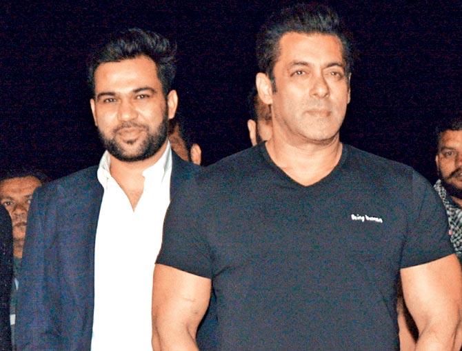 Ali Abbas Zafar and Salman Khan