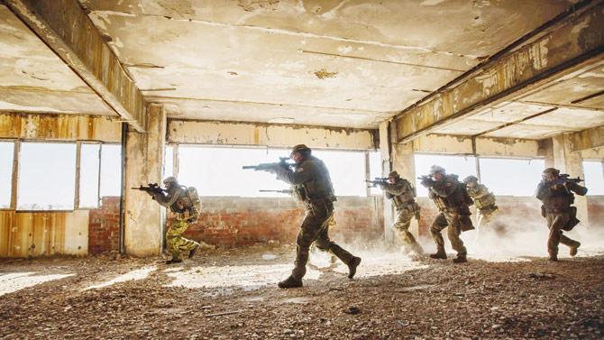 A scene from Battle Ops which premieres on Republic Day