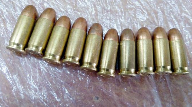 The bullets she accidentally carried in her laptop bag