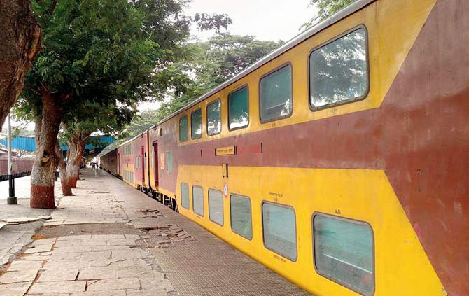 Bookings for the double-decker express train will be suspended starting mid-February