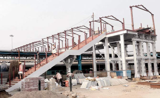 Work on the LTT FOB started on November 16