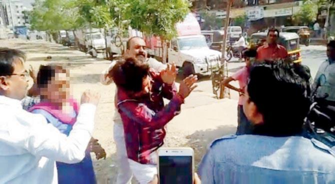 Chintu Singh Pritam, who had been harassing a social worker for a month