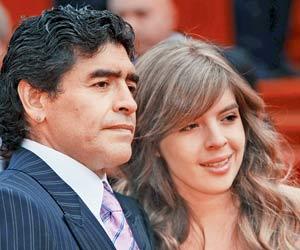 Diego Maradona daughter's wedding fuels family drama