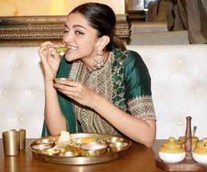 Deepika Padukone tries a lavish Rajasthani thali at eatery in Mumbai
