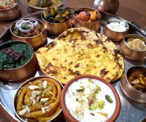 Taste authentic vegetarian dishes of Delhi and Punjab at this joint