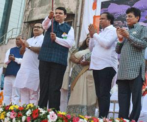 Devendra Fadnavis: Opposition held rally to save party, not Constitution