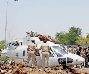 CM Devendra Fadnavis once again faces trouble with helicopter ride
