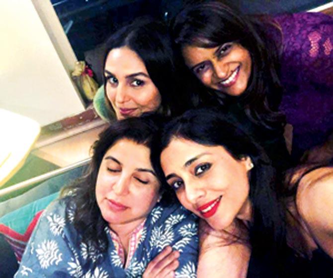 Farah Khan, Tabu and Huma Qureshi