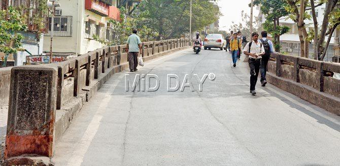 View of French Bridge, which was redone exactly 100 years after it was first raised in 1866 and honours Col. PT French, founder chairman of the BB&CI Railway  