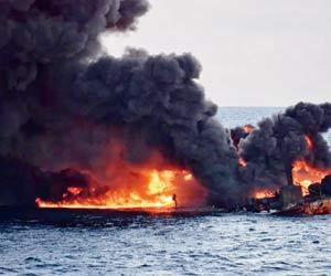 29 presumed dead as Iranian oil tanker sinks in East China Sea
