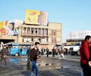 Two suicide bombers blow themselves up in Baghdad, kill 38
