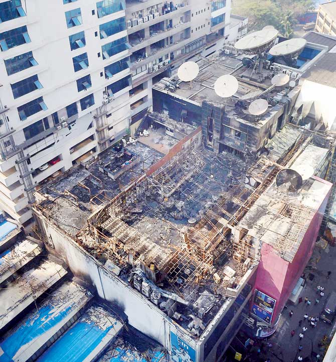 After the fire, allegations were made about the misuse of additional FSI given to Kamala Mills owners. File pic
