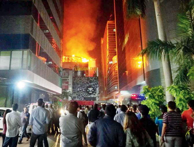 The fire at Kamala Mills took place early on December 29, 2017