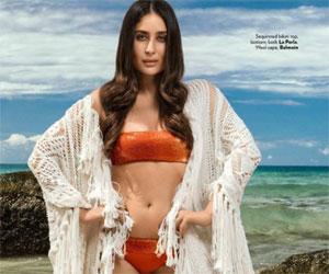Unstoppable! Kareena Kapoor Khan shows her toned body in a tangerine bikini