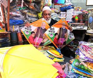 Photos: Colourful kites brighten up skies across the country