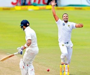 1st Test: India lack patience and class as all down in Cape Town