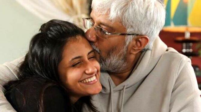 Krishna Bhatt with father Vikram Bhatt
