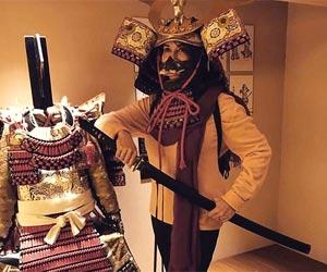 Madhuri Dixit-Nene flaunts her Samurai avatar