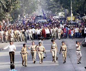 Maharashtra Bandh: Stone-pelting, road blockades in Nagpur