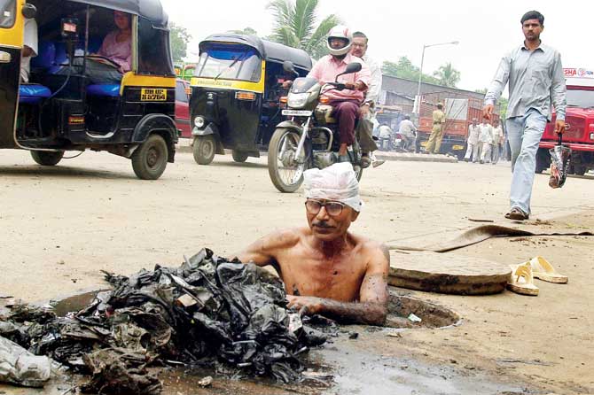 On the first day of the year, five workers fixing a sewer line underground were killed. Manhole cleaners in other cities died too. File pic for representation