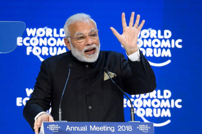 PM Narendra Modi leaves Davos after attending WEF summit