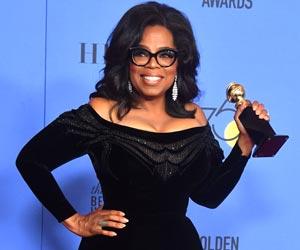 Oprah Winfrey makes rousing speech at Golden Globes