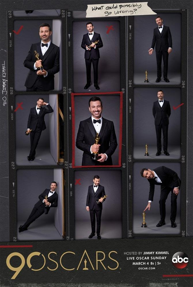 Jimmy Kimmel Oscars poster