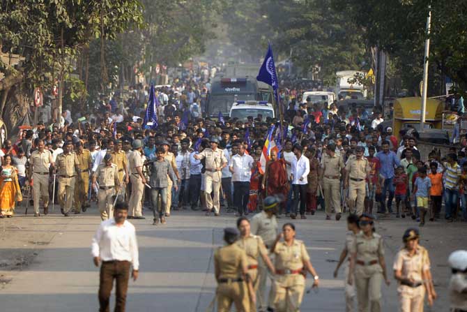 Mumbai violence Prakash Ambedkar calls for Maharashtra Bandh today
