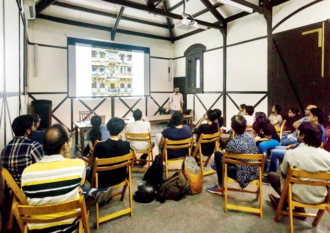 A Rickety Roads workshop that was held earlier