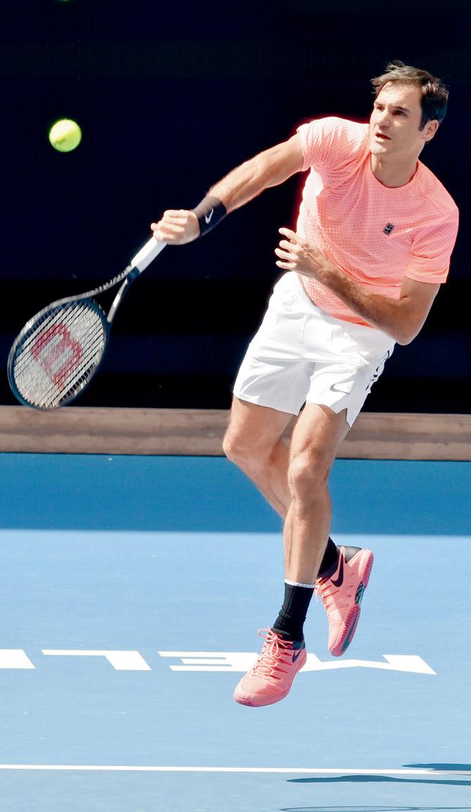 Roger Federer. pic/afp