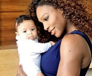 Serena Williams posts a picture of daughter Alexis Olympia Ohanian Jr 