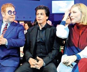 Shah Rukh Khan's fanboy moment at the World Economic Forum summit in Davos