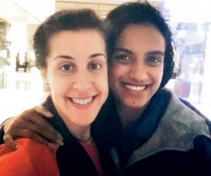 PV Sindhu and rival Carolina Marin are buddies off the court