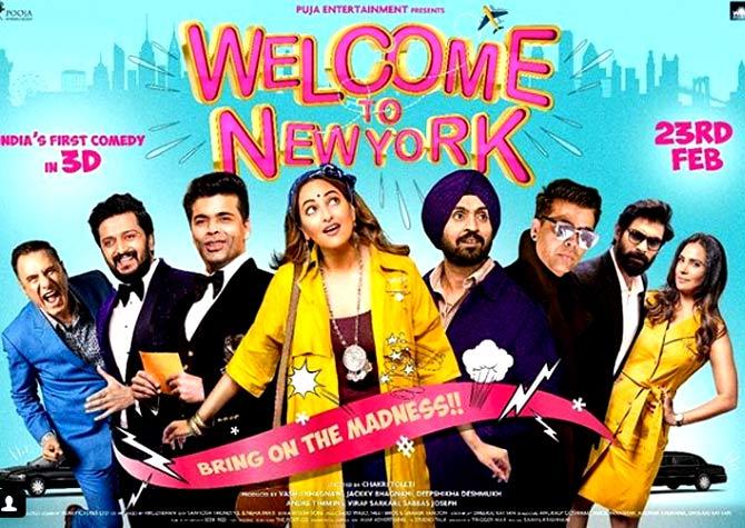 Welcome To New York poster