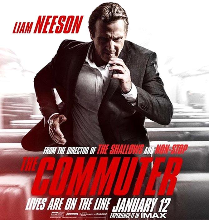 Liam Neeson in The Commuter