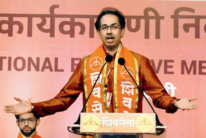 Uddhav Thackeray said the Sena will fight BJP in other states also