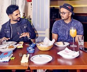 Funnymen Sorabh Pant and Vir Das discuss comedy, censorship over lunch