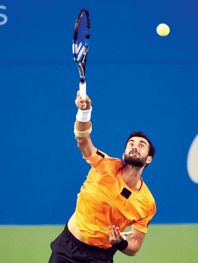 Yuki Bhambri PIC/PTI