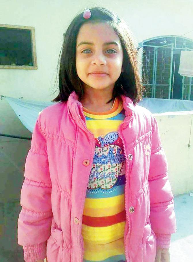 Zainab Ansari. Pic/AFP