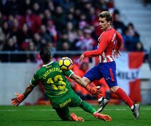 Atletico Griezmann gets back on track with win over Las Palmas