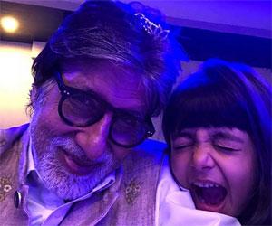 Amitabh Bachchan and Aaradhya Bachchan's picture is adorable!