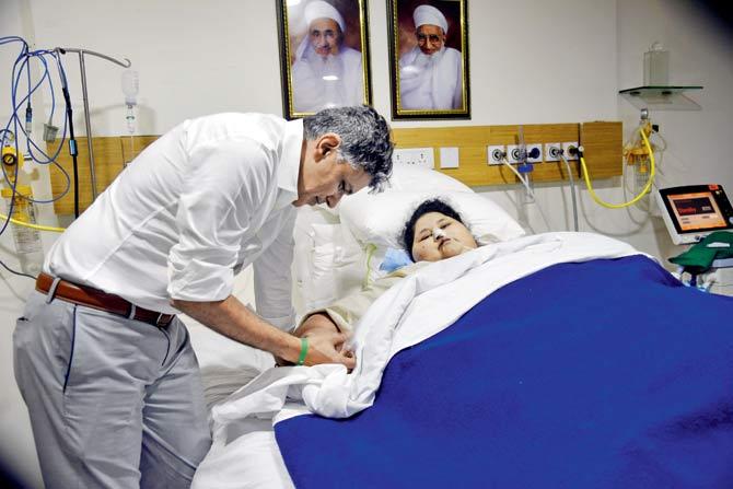 The state government decided to launch the website, following the ugly spat between Shaimaa Selim, sister of Eman Ahmed Abdulati, and bariatric surgeon Dr Muffazal Lakdawala, in April last year. file pic